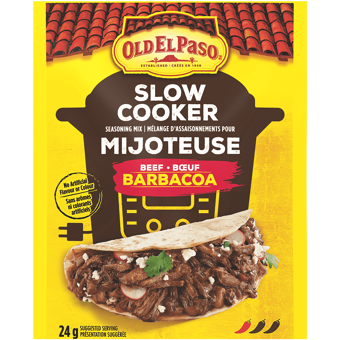 Old El Paso Slow Cooker Ssng - Barbacoa